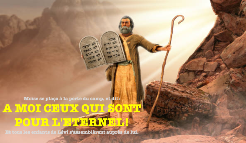 Á MOI CEUX QUI SONT POUR L’ÉTERNEL